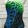 Traje de baño entero con abertura en la espalda y colores en contraste - Imagen 9
