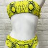Bikini strapless con diseño de serpiente - Imagen 9