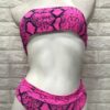 Bikini strapless con diseño de serpiente - Imagen 13