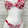 Bikini separado clasico animal print con glitter - Imagen 8