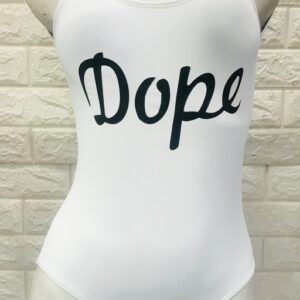 Traje de Baño Entero estampado Dope Simple