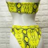 Bikini strapless con diseño de serpiente - Imagen 4