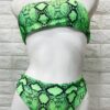Bikini strapless con diseño de serpiente - Imagen 6