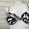 Bikini separado clasico animal print con glitter - Imagen 2